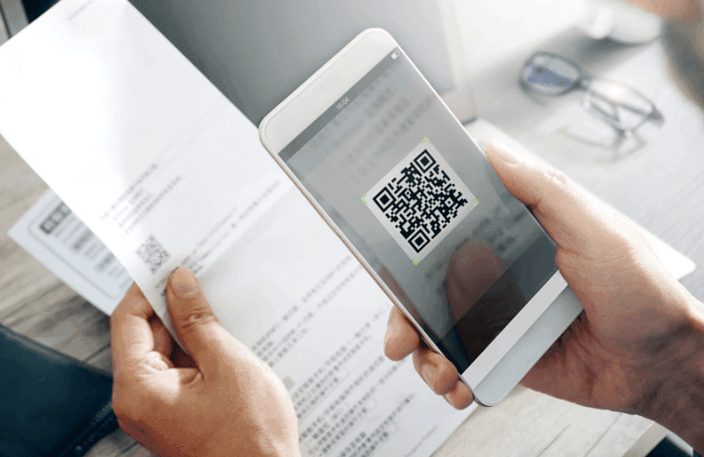 Сканиране на Кодове QR и Баркодове на iPhone и Android