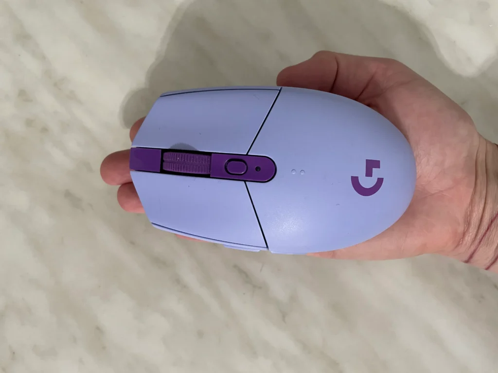 Logitech G305 Тегло и Размери