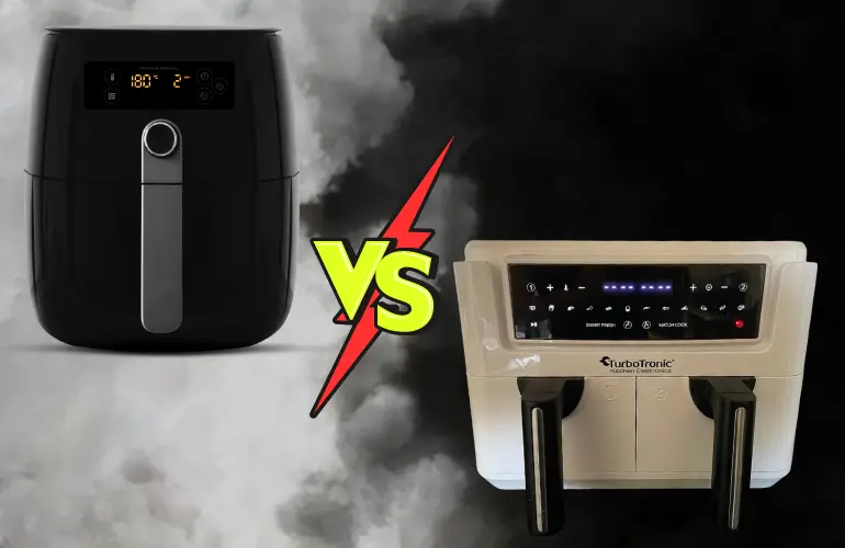Еър Фрайър с Две Кошници vs Еър Фрайър с Една Кошница